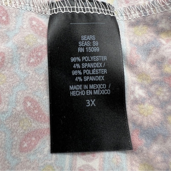 NEW 3x JOE BOXER RED FLORAL PAISLEY BOHO   STRETCH PLUS CASUAL SHRUG - Picture 8 of 11